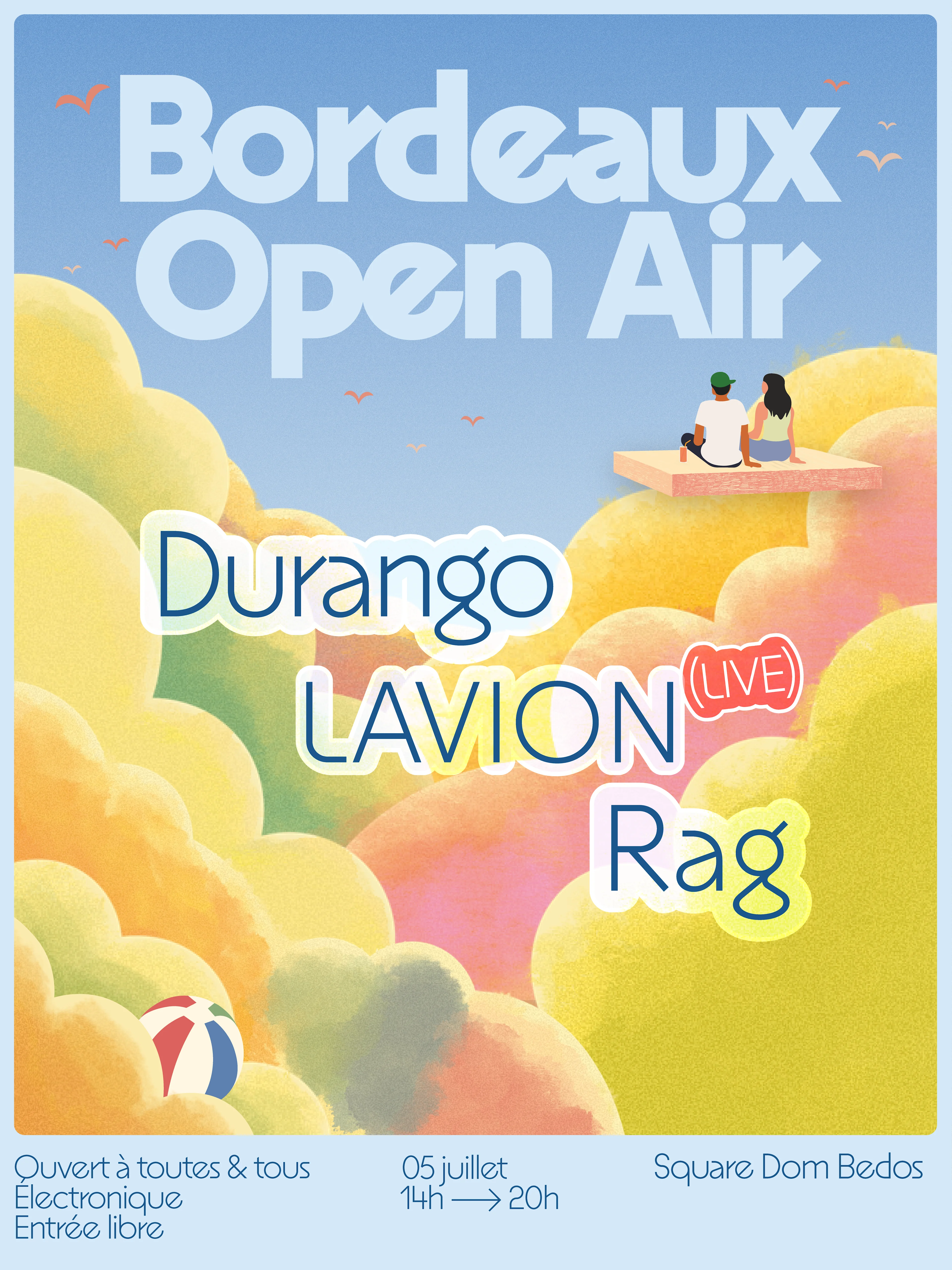 Bordeaux Open Air - Square Dom Bedos - 05/07
