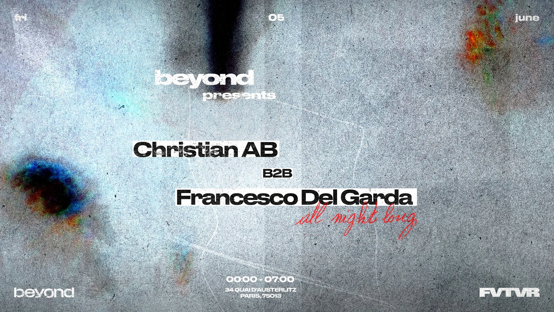 Beyond: Christian Ab B2b Francesco Del Garda All Night Long