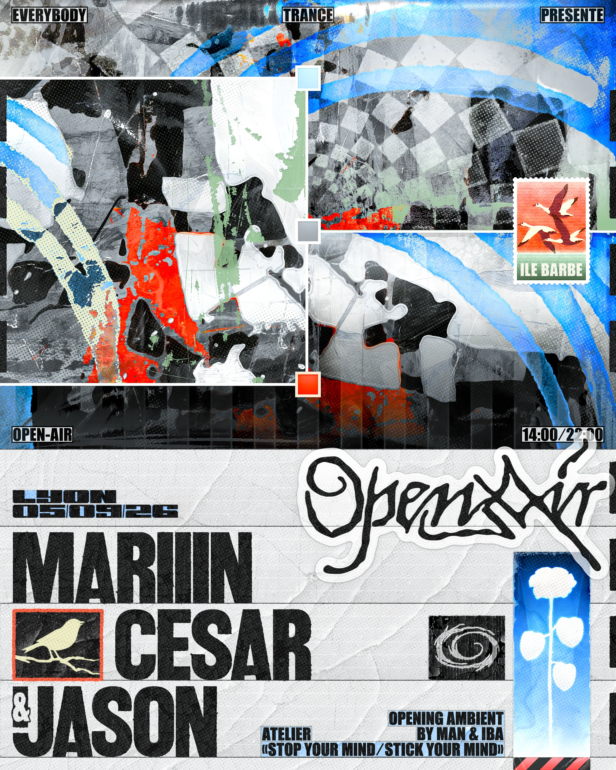 𖣘 Open Air 𖣘 Everybody Trance @ Ile Barbe