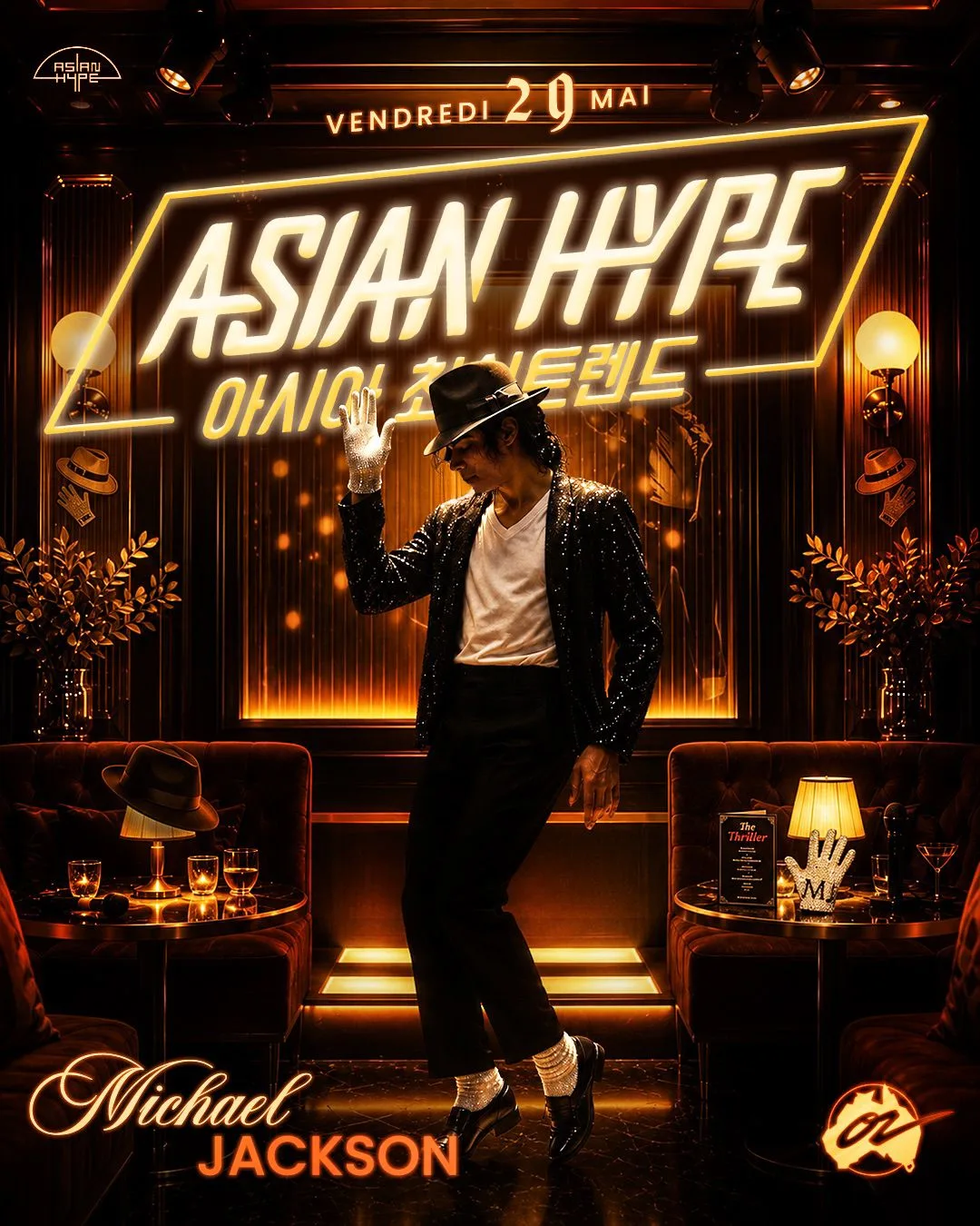 Asian Hype X Café Oz - Michael Jackson Edition - 29/05
