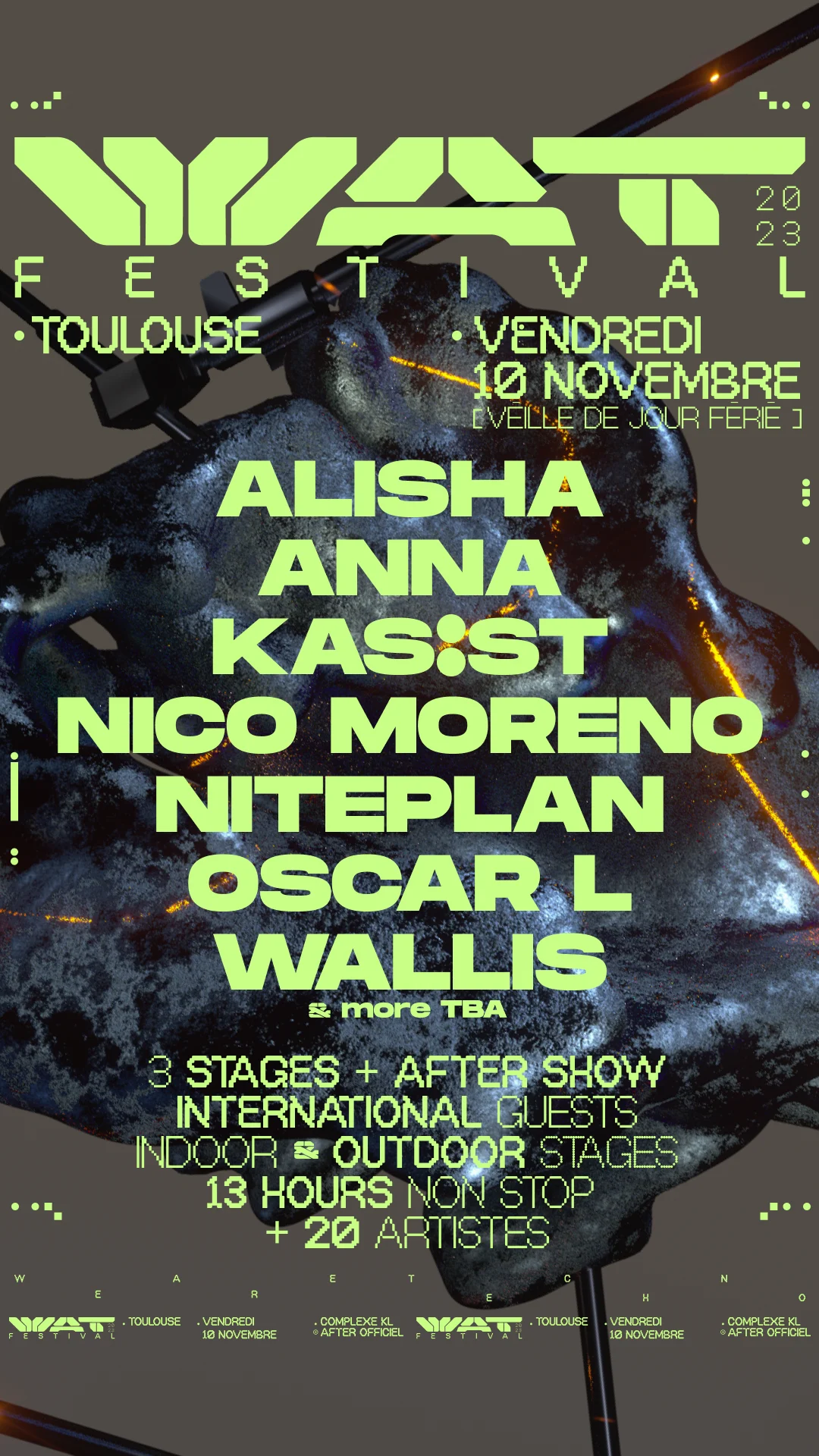 Wat Festival 2023 - Nico Moreno - Anna - Kas:St - And More..