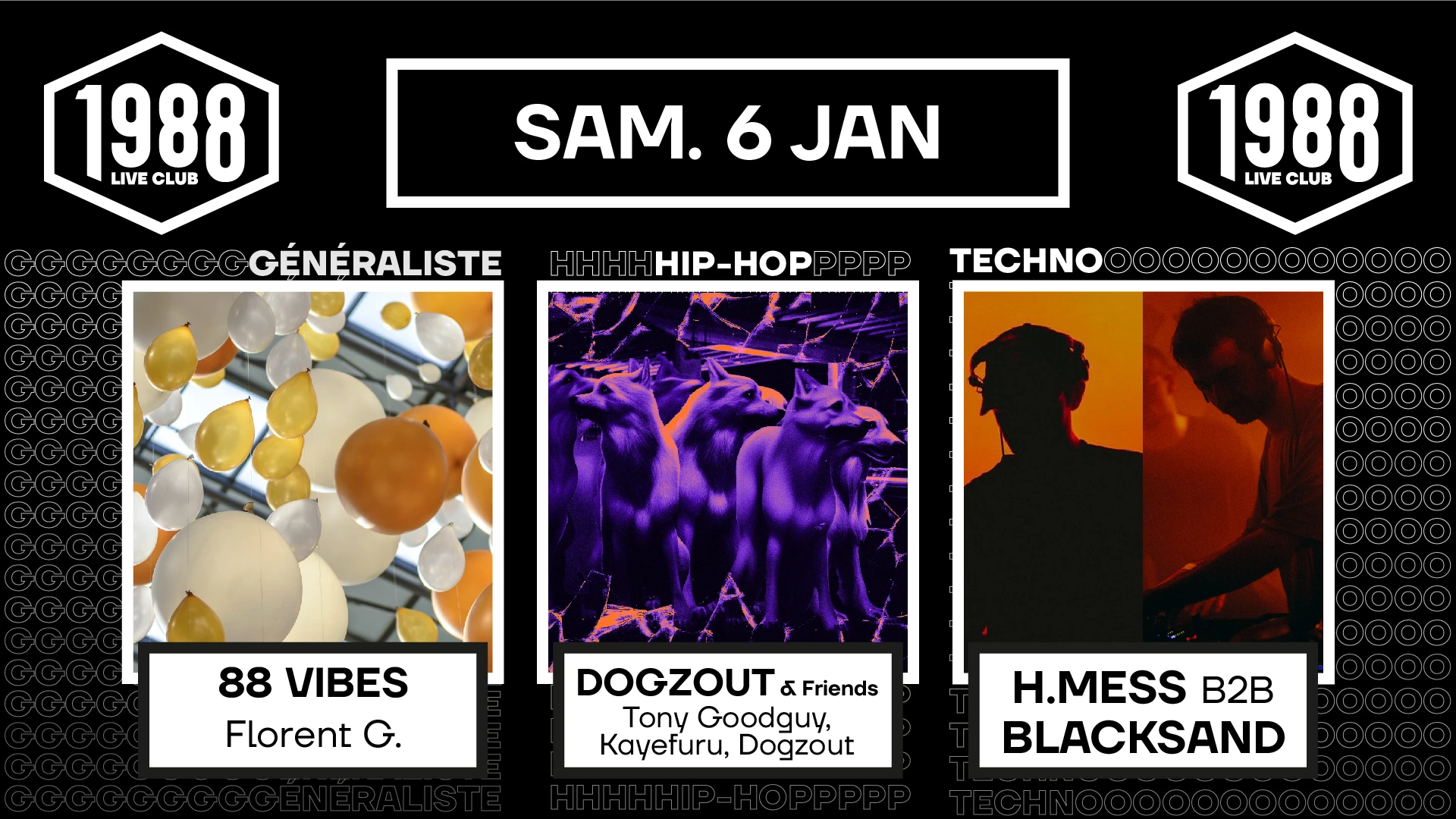 Sam 6 Jan