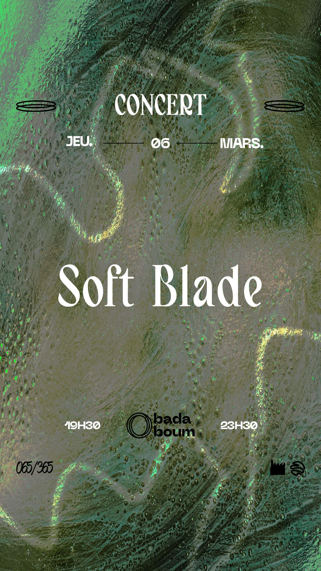 Concert — Soft Blade (+) Autumns (+) Malesa