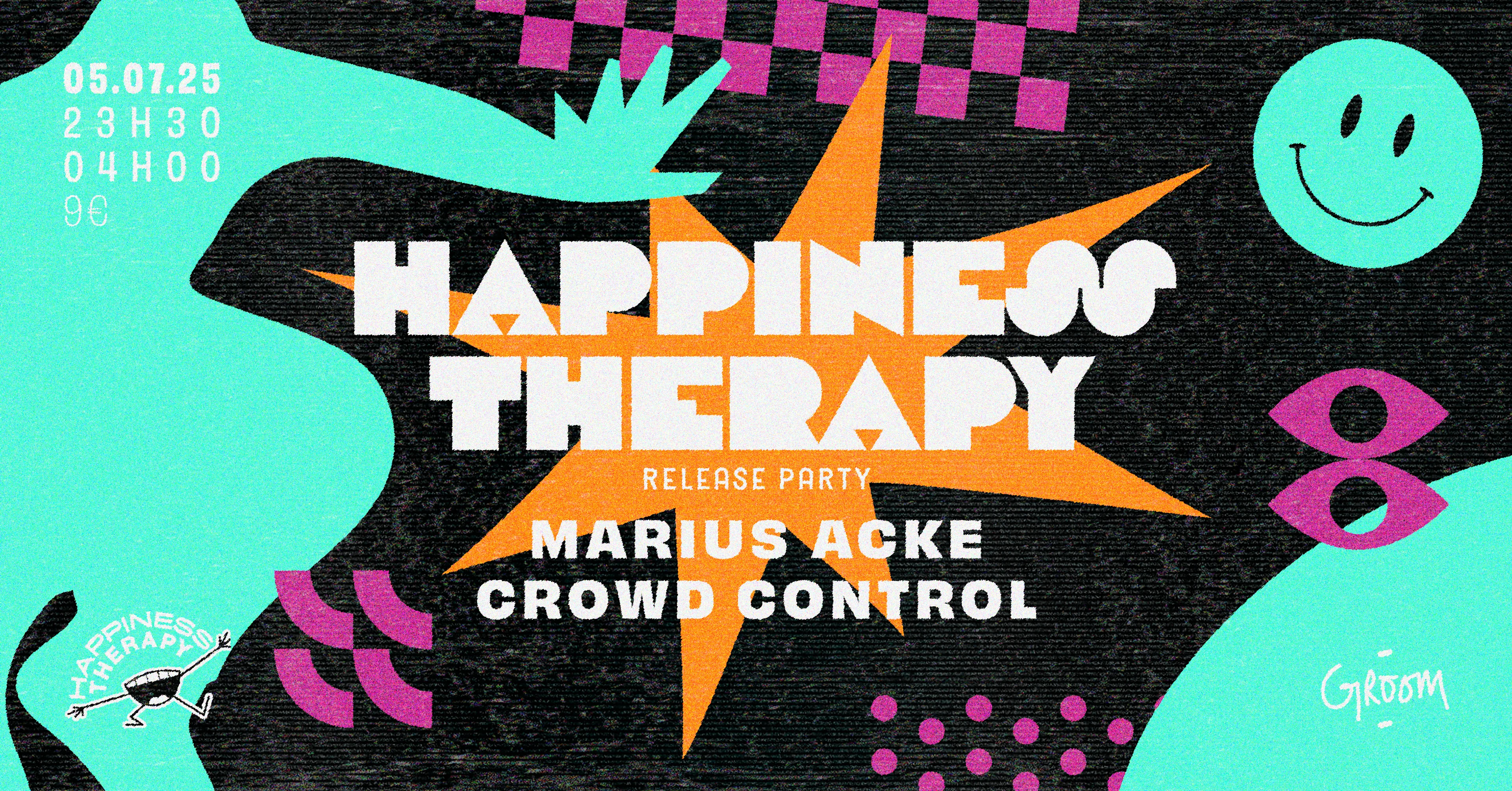 Happiness Therapy / Marius Acke + Crowd Control