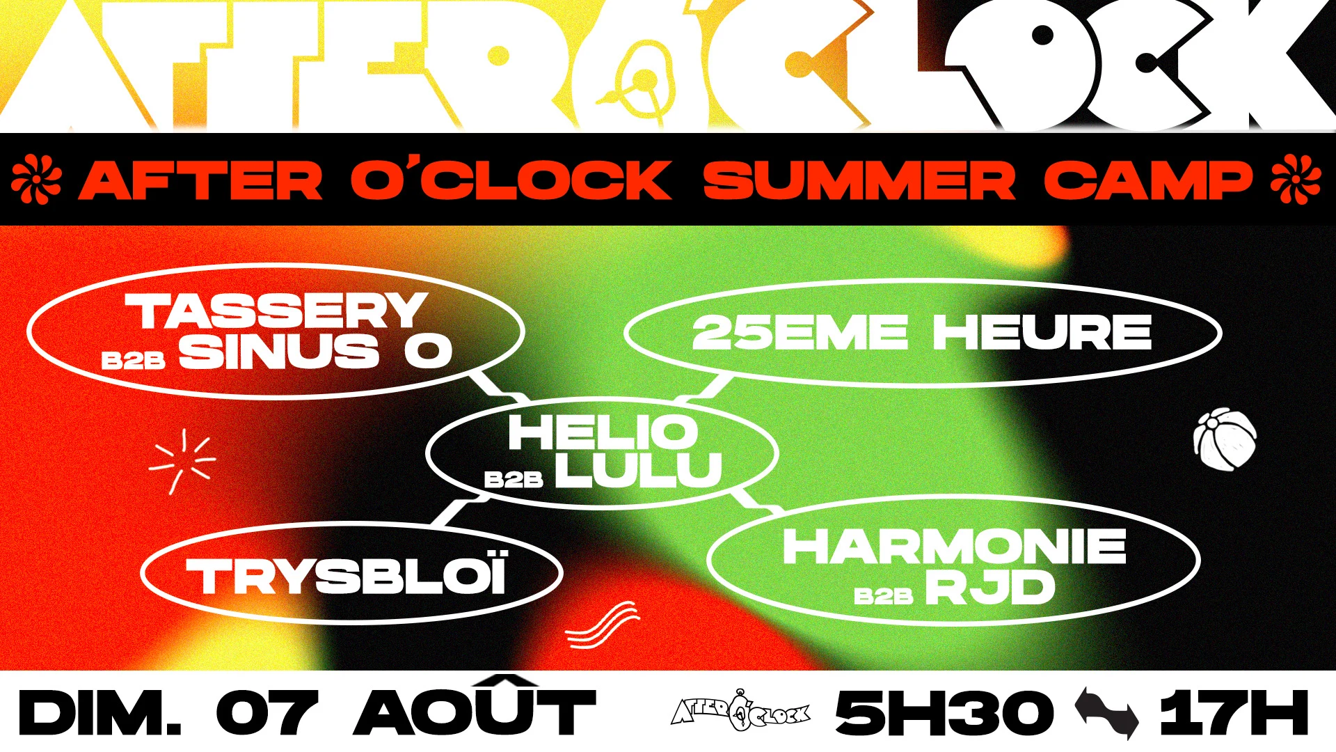 After O'clock Summer Camp : Tassery B2b Sinus O, Hyden B2b Seigor ...