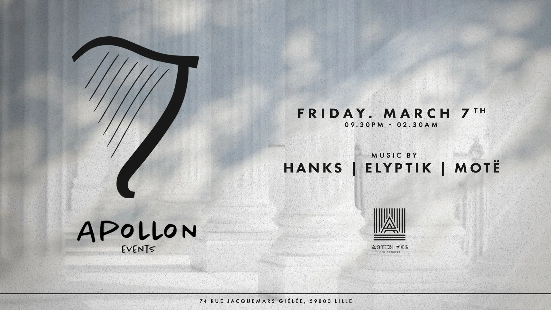 Apollon - Motë / Elyptik / Hanks