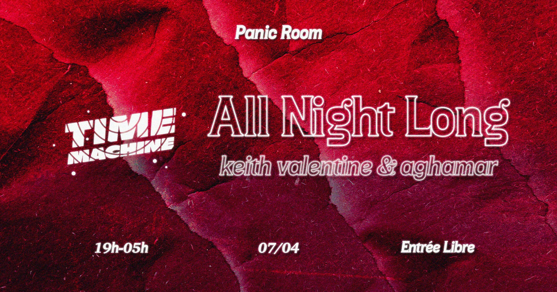 Time Machine: Keith Valentine & Aghamar (All Night Long)