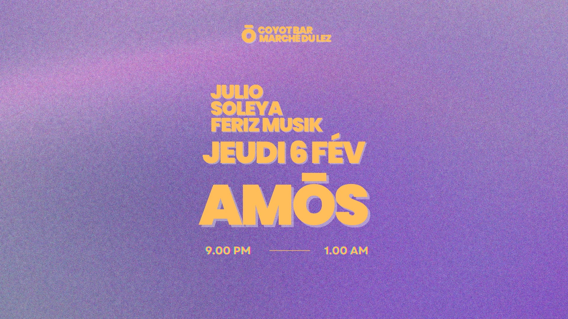 Amos 6 Février_Magikjulio_Soleya_Ferizmusik