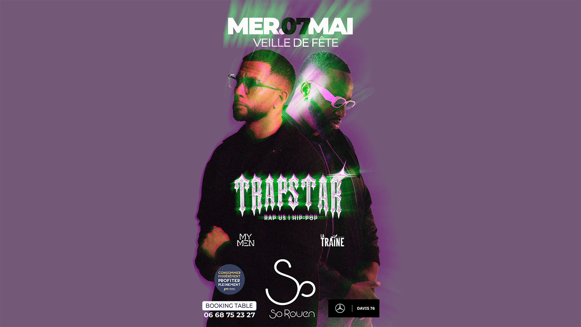 Trapstar X Mymen & La Traine
