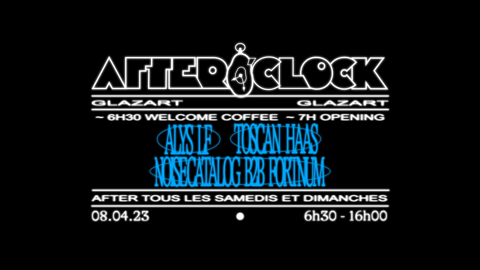 After O'clock : Alys Lf, Noise Catalog, Toscan Haas & More