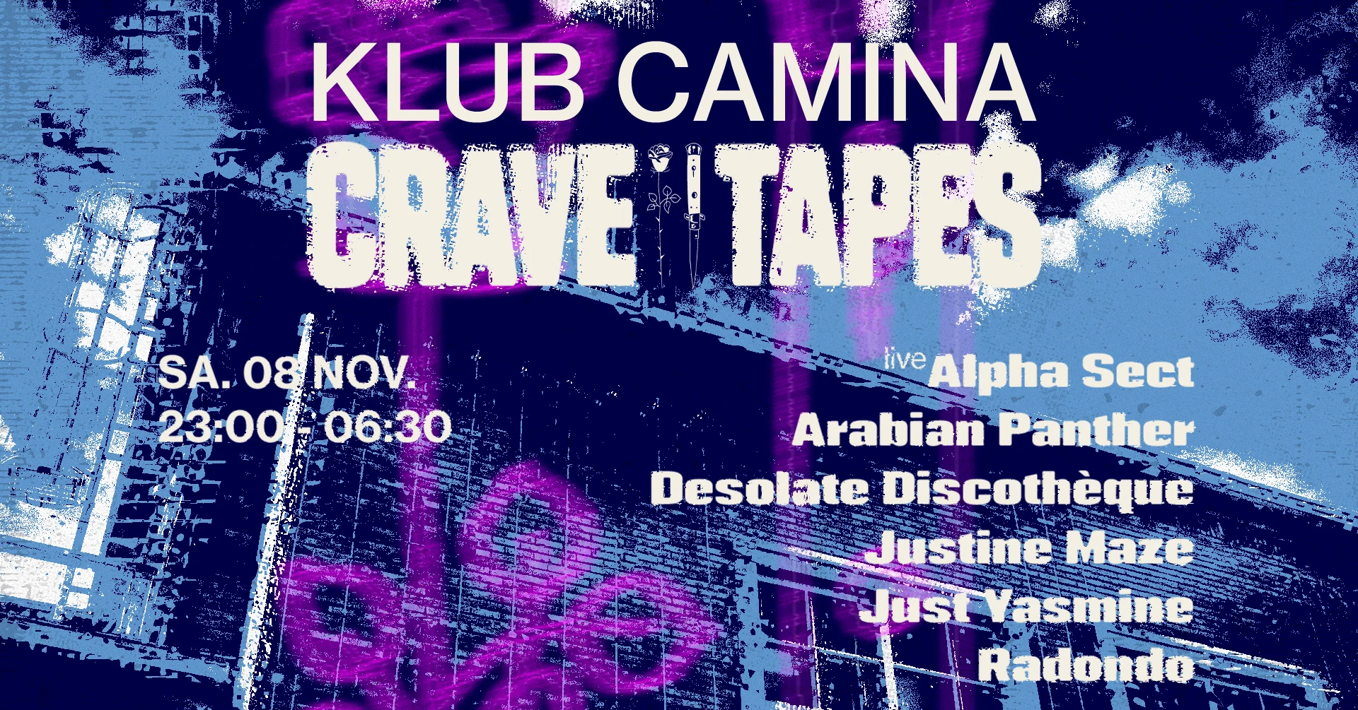 Klub Camina X Crave Tapes [Alpha Sect, Arabian Panther &+]