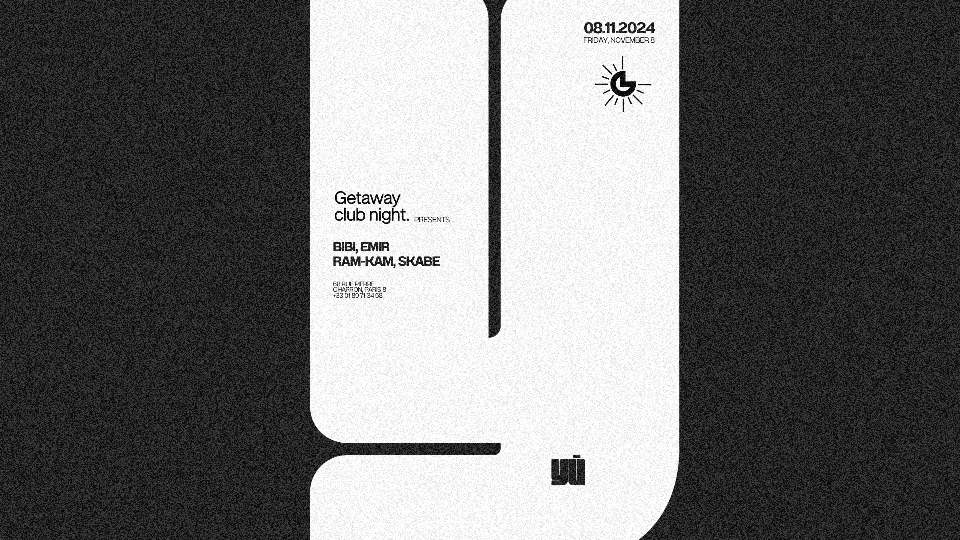 G_Etaway I 08.11 @ Yū Club