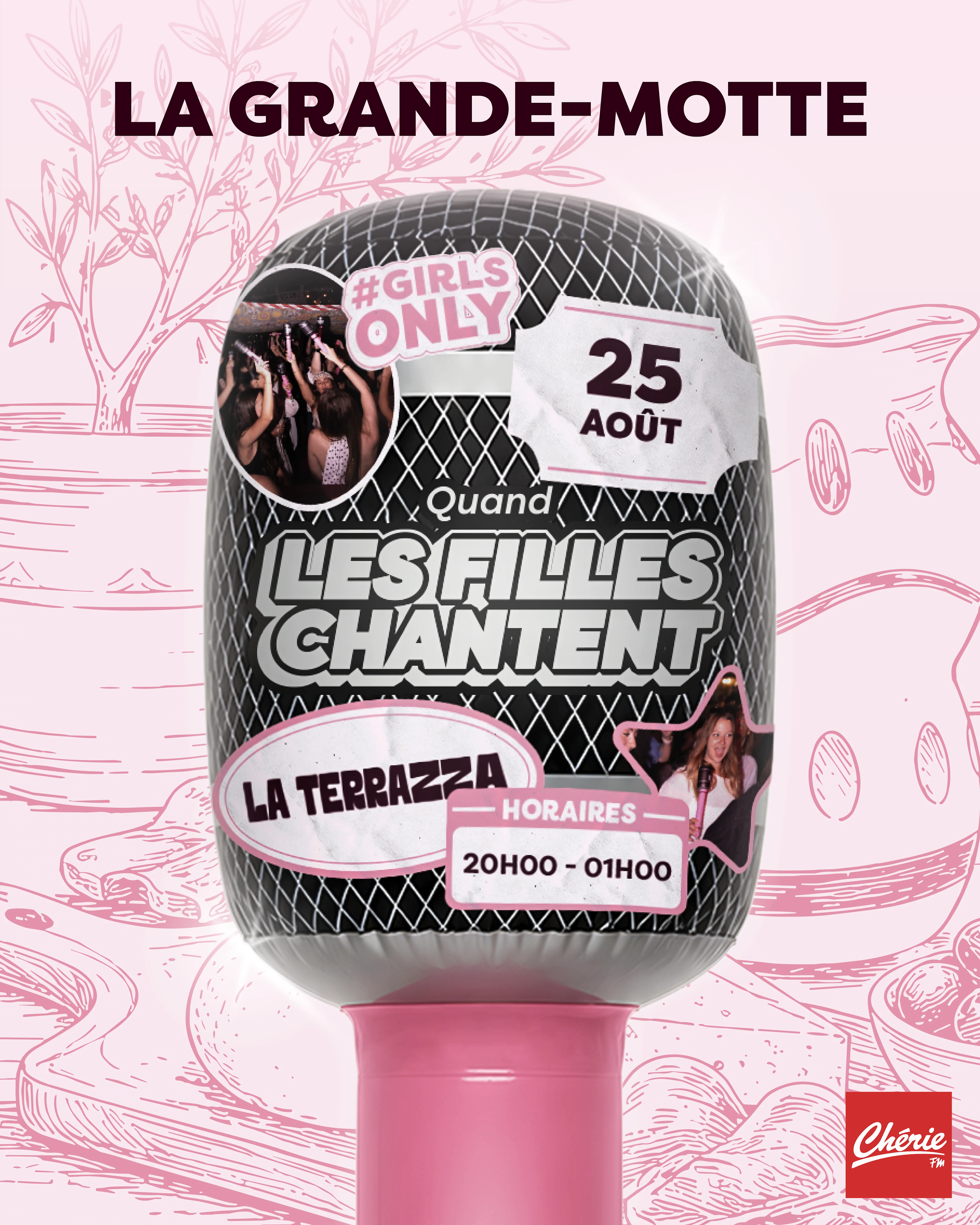 Quand Les Filles Chantent - La Terrazza Le 25/08