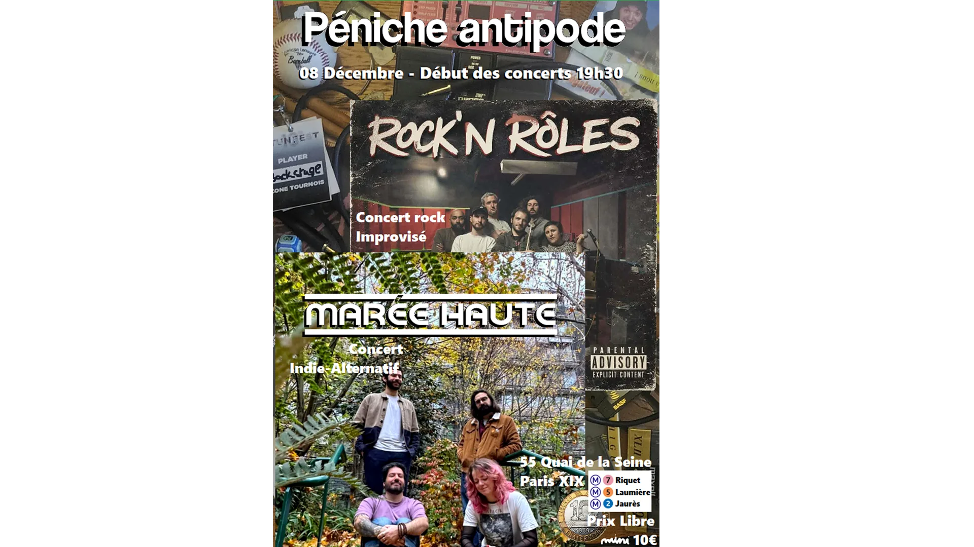 Rock'n Rôles X Marée Haute