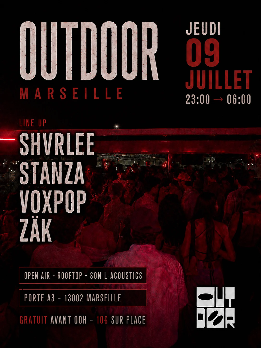 ⇉ Outdoor Marseille Opening -- 01 ⇇