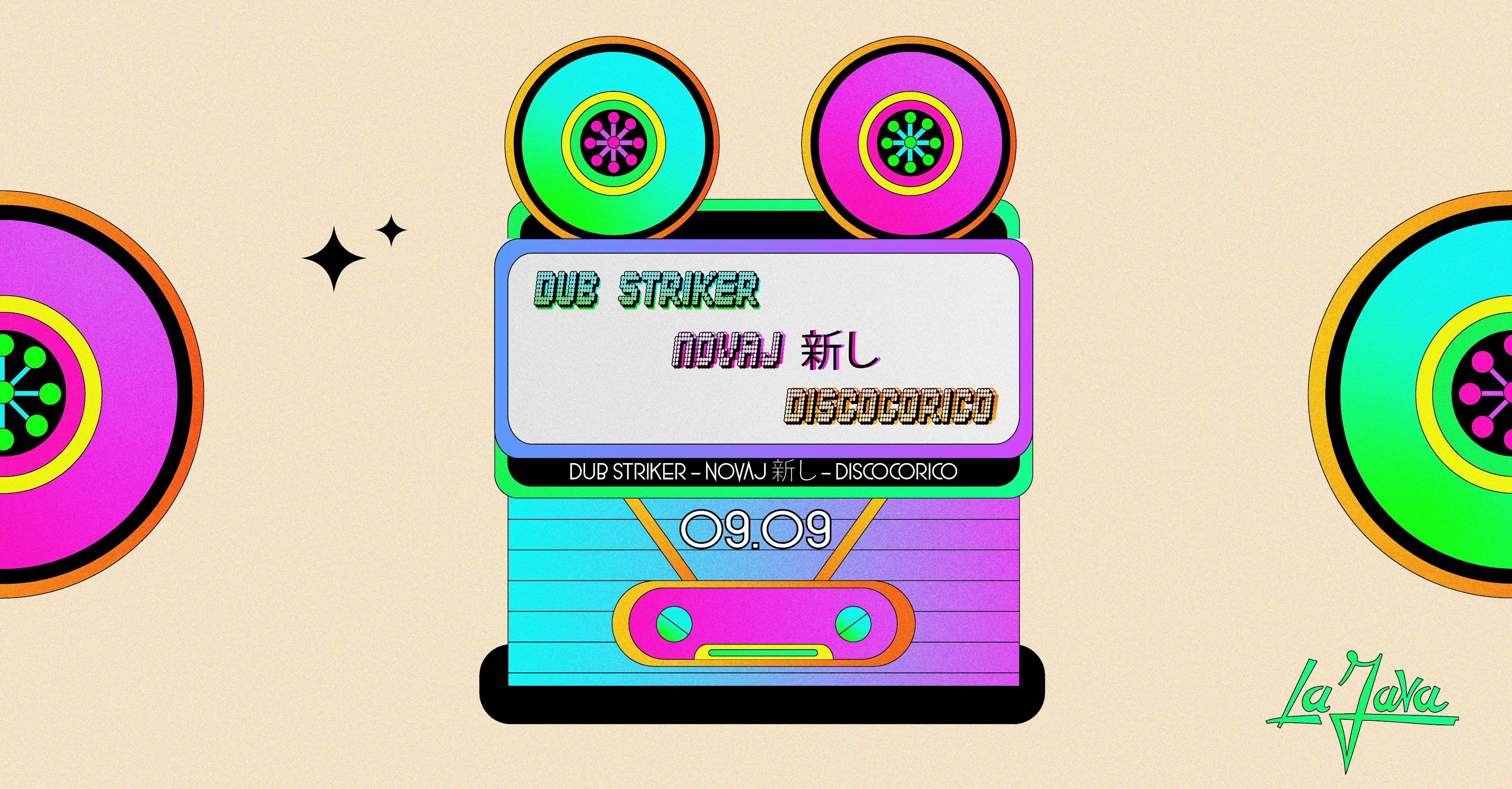La Java : Dub Striker / Novaj 新し/ Discocorico 