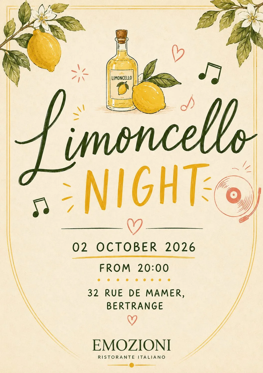 Limoncello Night