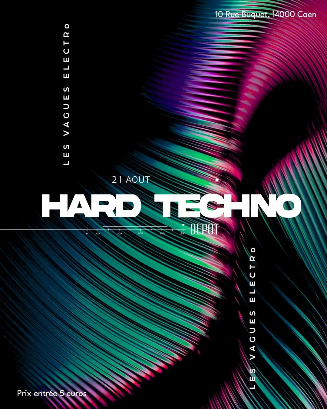 Hard Techno @ Le Dépot #Caen W/ Croissant
