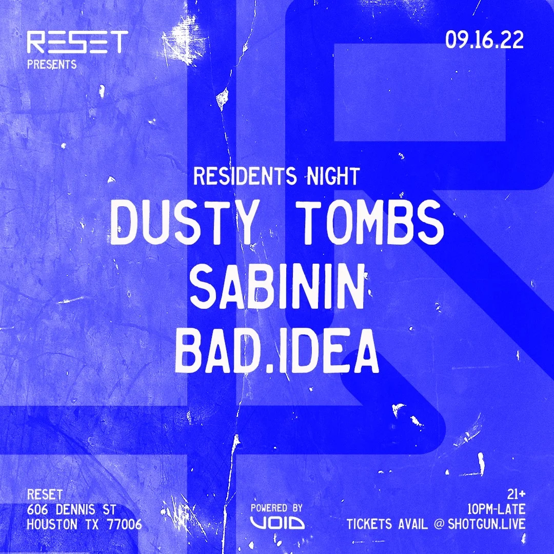 Residents Night At Reset 