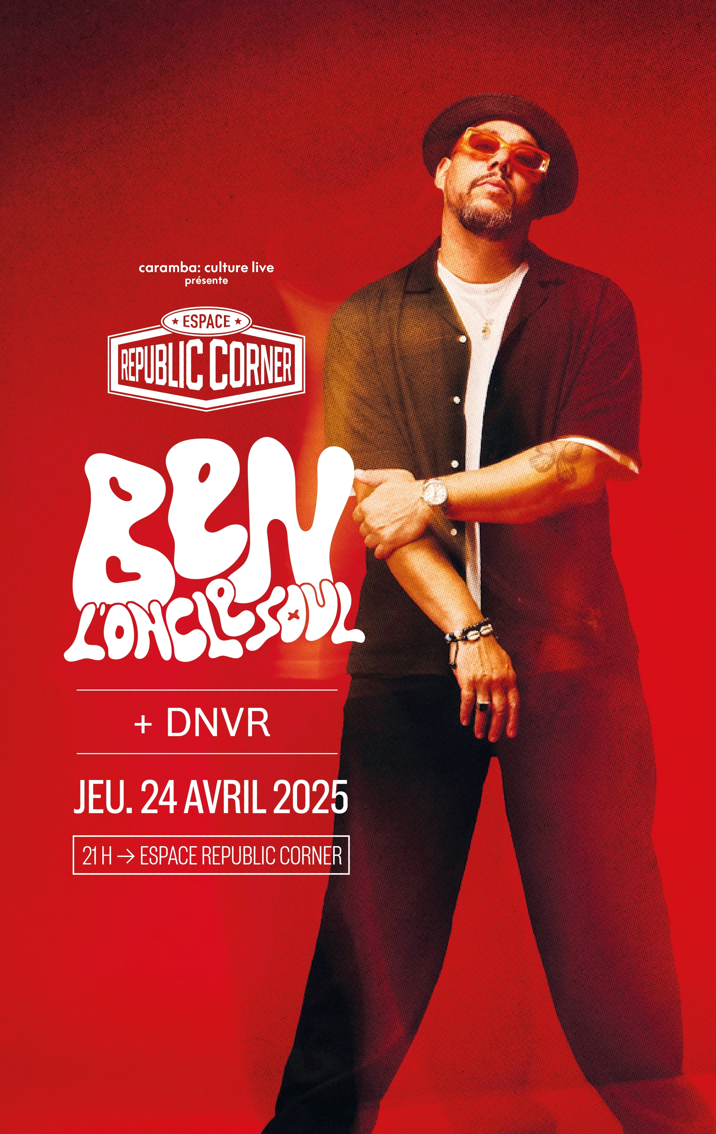 Ben L'oncle Soul En Concert À L'espace Republic Corner