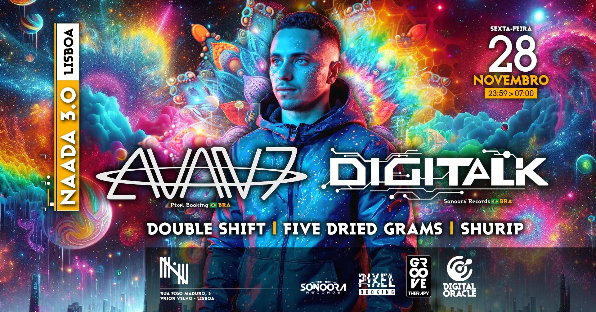 Digital Oracle :Avan7 & Digitalk ( Br) @Lisboa