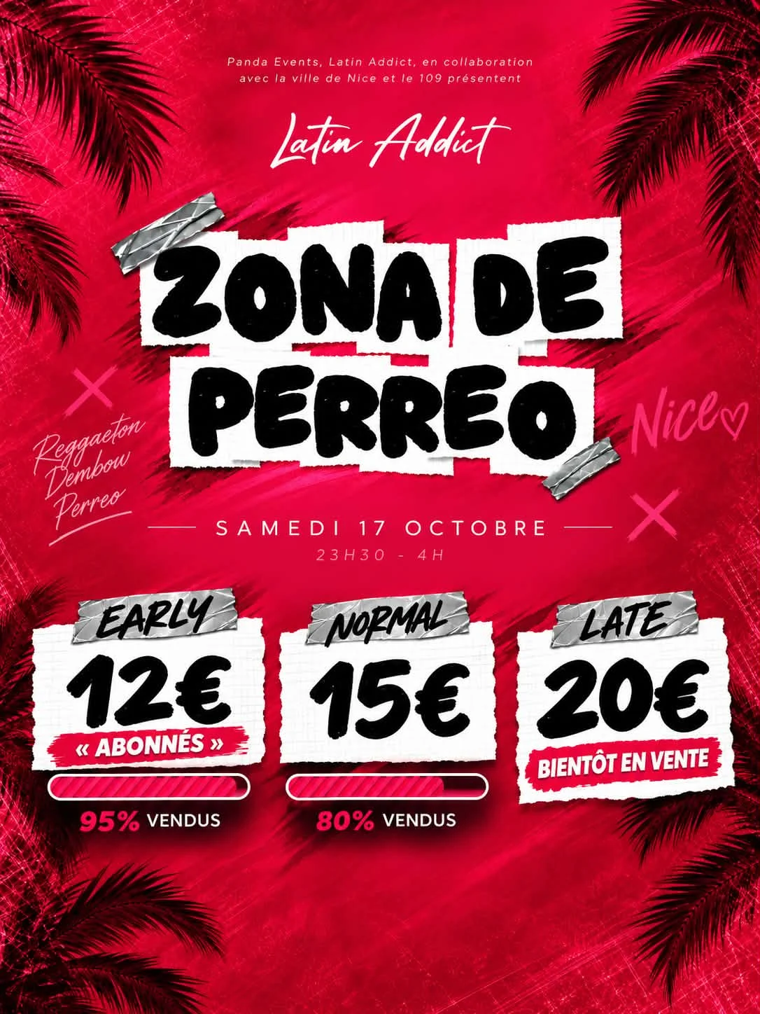 Ce Soir • Zona De Perreo By Latin Addict • Frigo 16 Nice