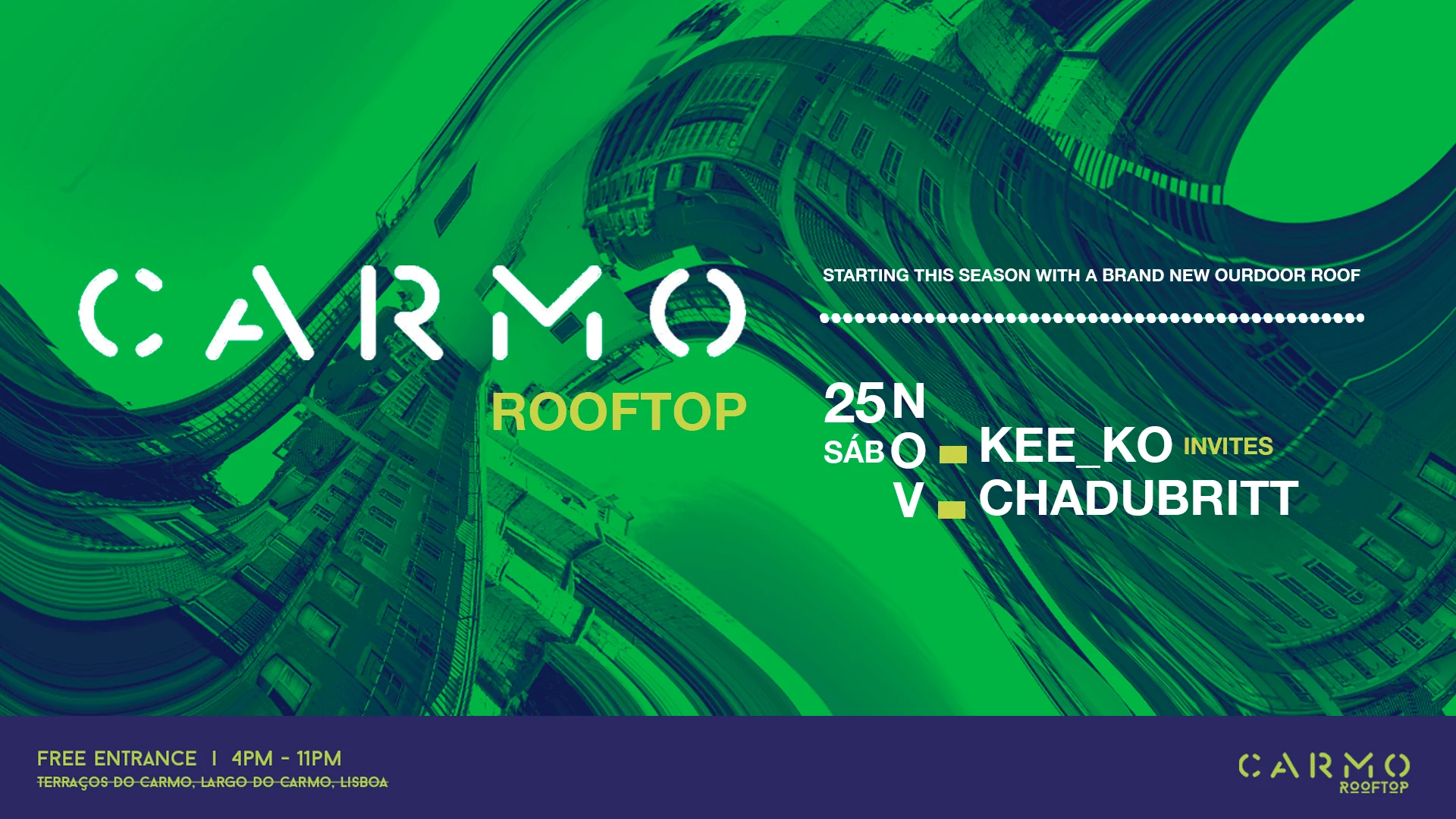 Electronic Sunset By Carmo Rooftop