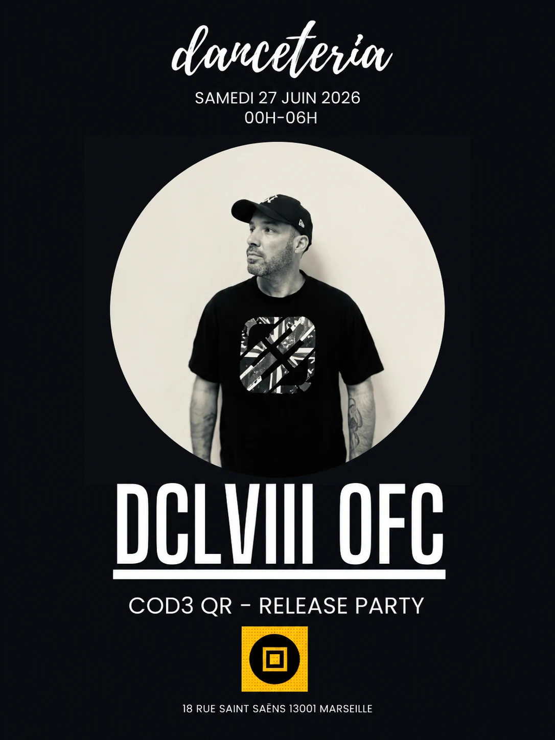 DCLVIII Ofc (Toulouse) - Cod3 Qr Release Party