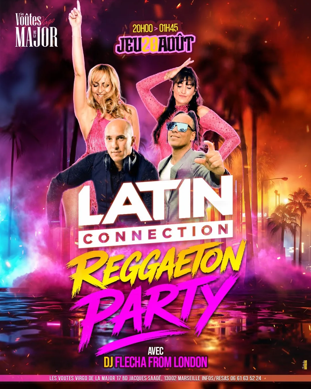 Reggaeton Party  Les Voûtes Virgo