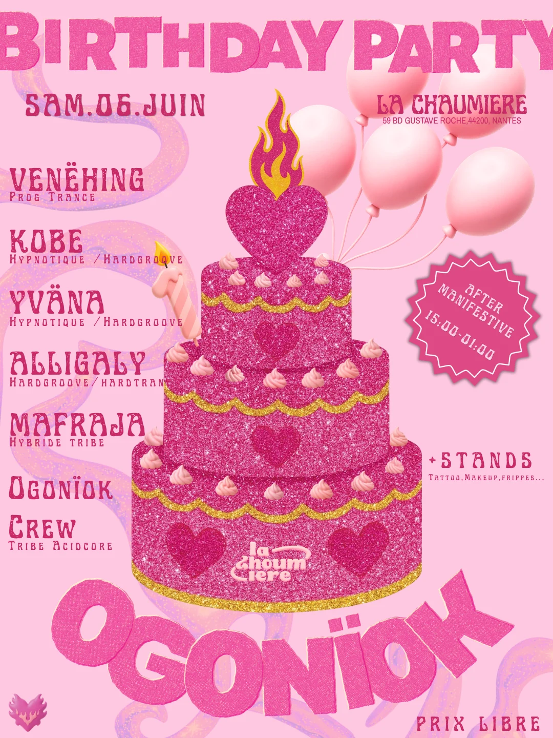 1st Birthday Party Ogonïok (After Manifestive)