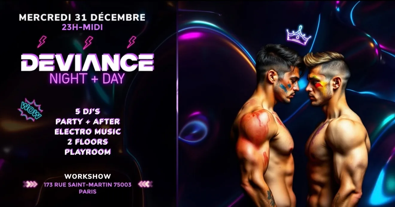 Deviance New Year | Party + After | Lgbt+ Friendly | Paris
