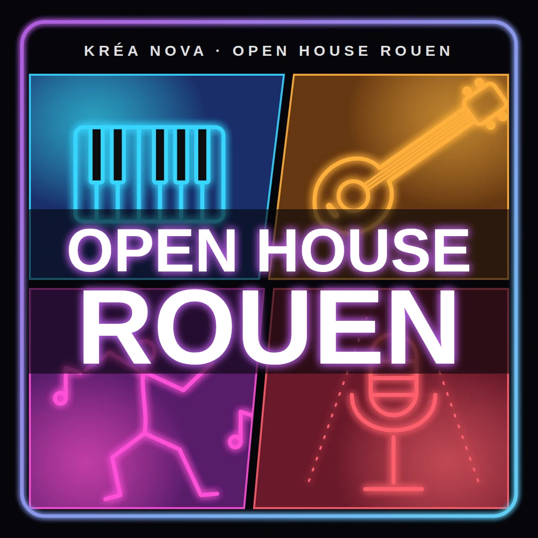Kréa Nova Open Lab : Sessions Piano, Mao, Danse Impro @Rouen