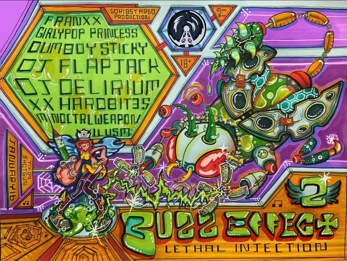 Buzz Effect 2: Lethal Injection Ft Dj Flapjack, Dj Delirium