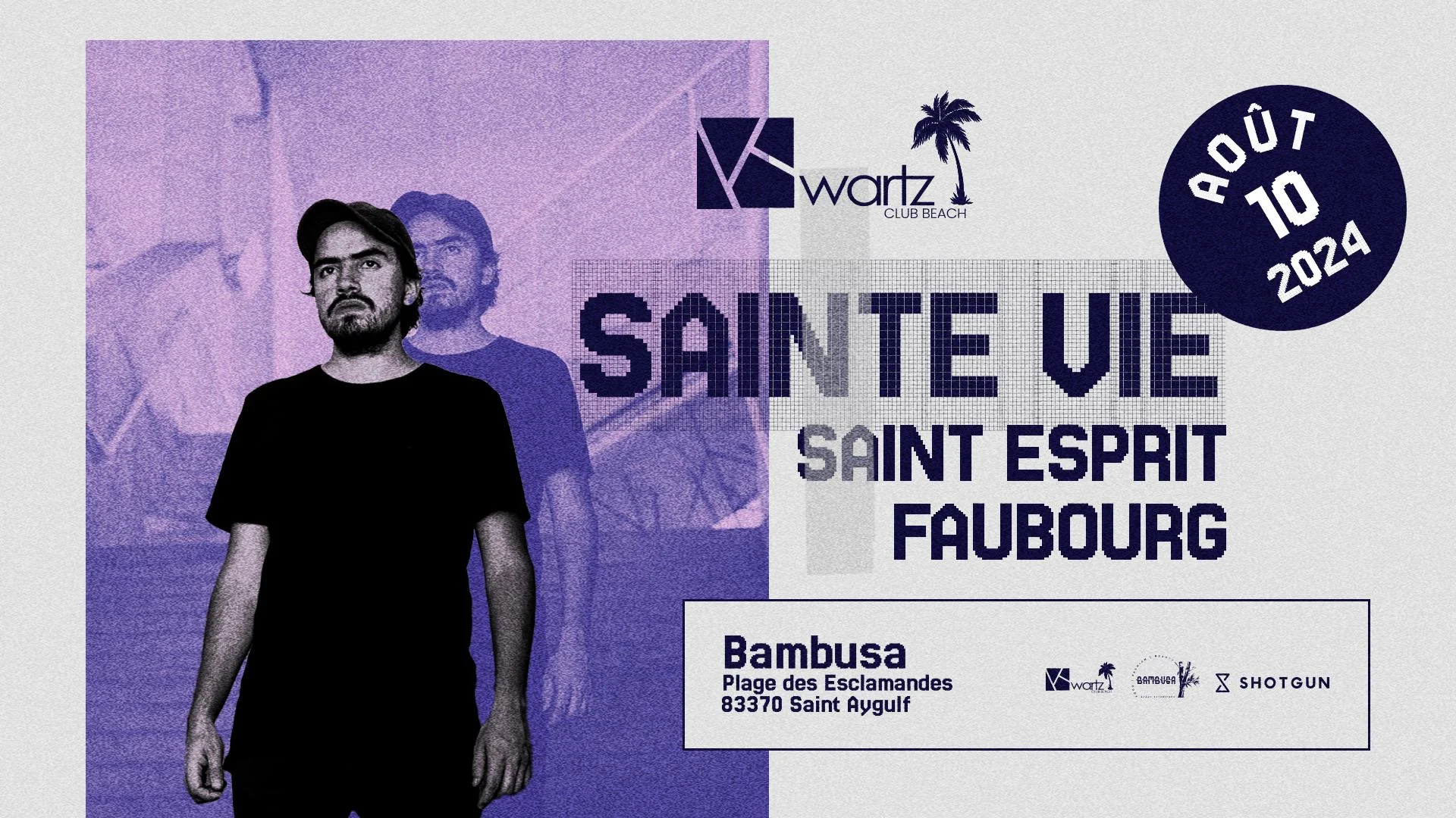Kwartz Club Beach Invite Sainte Vie