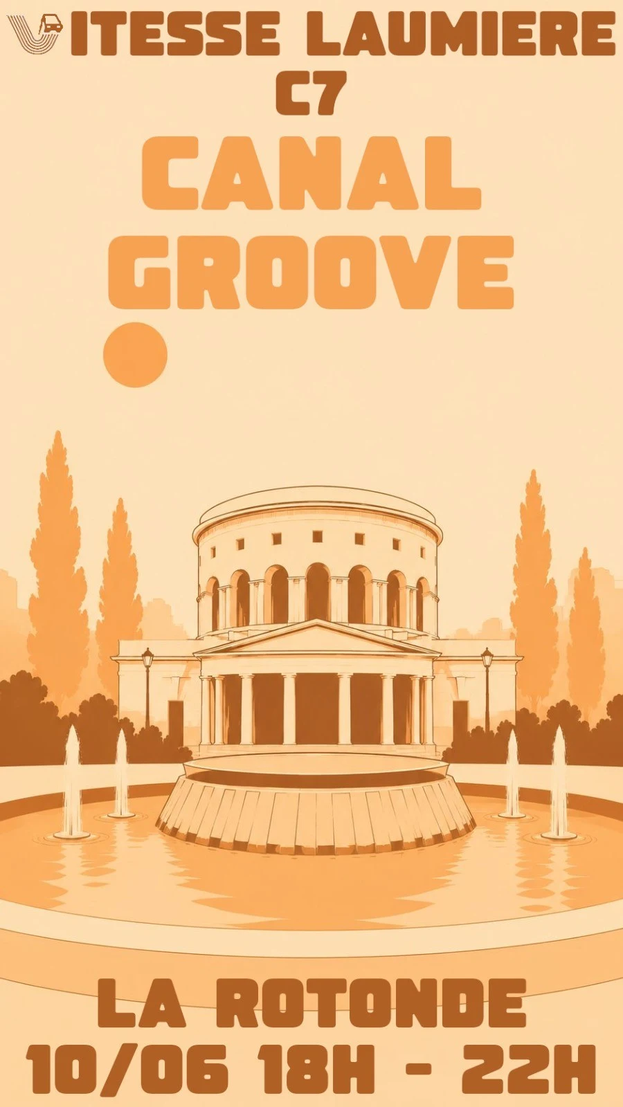 Vitesse Laumière : Canal Groove Open-Air