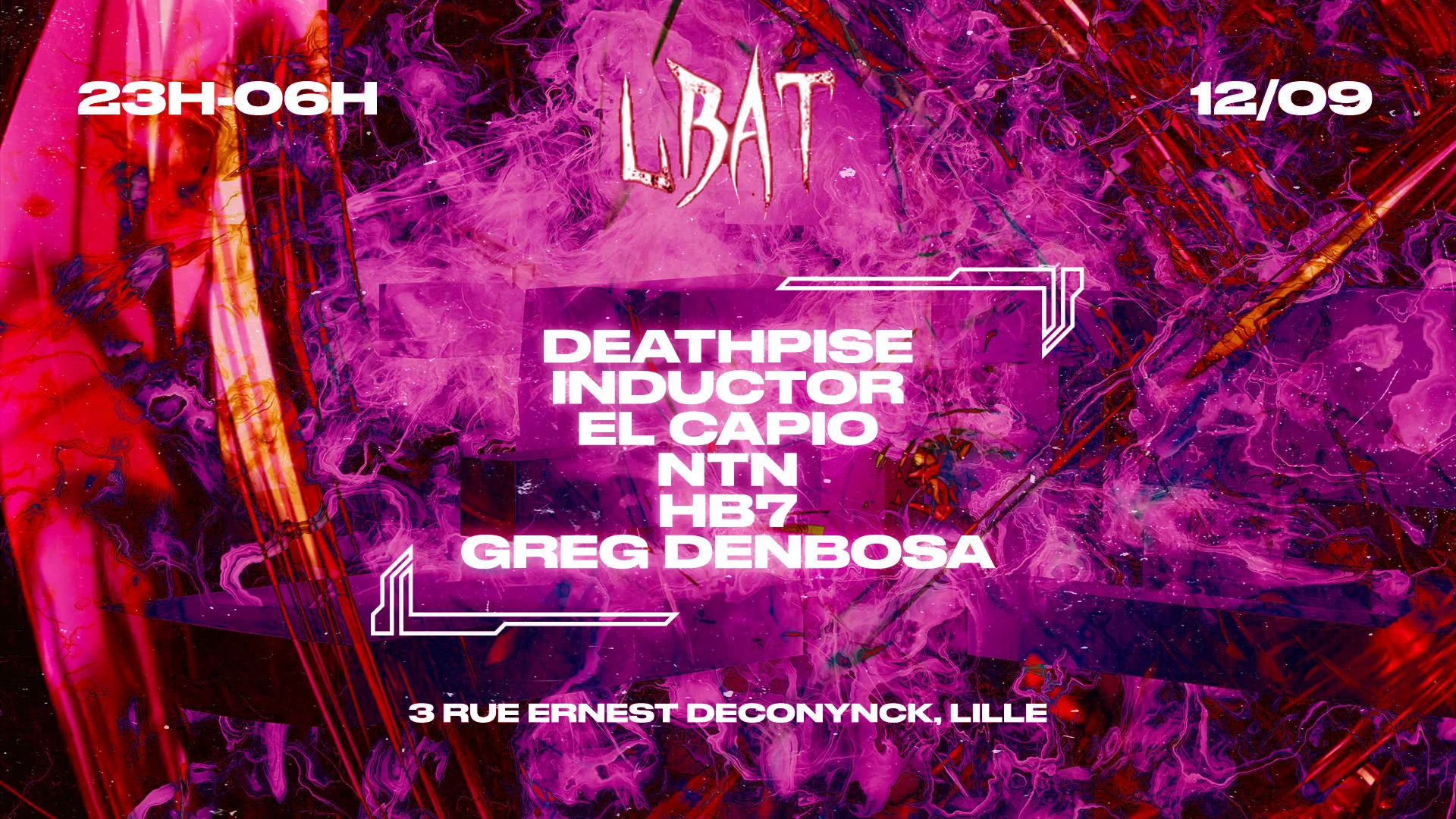Lbat W/Ntn, El Capio, Inductor, Deathpise, Hb7, Greg Denbosa