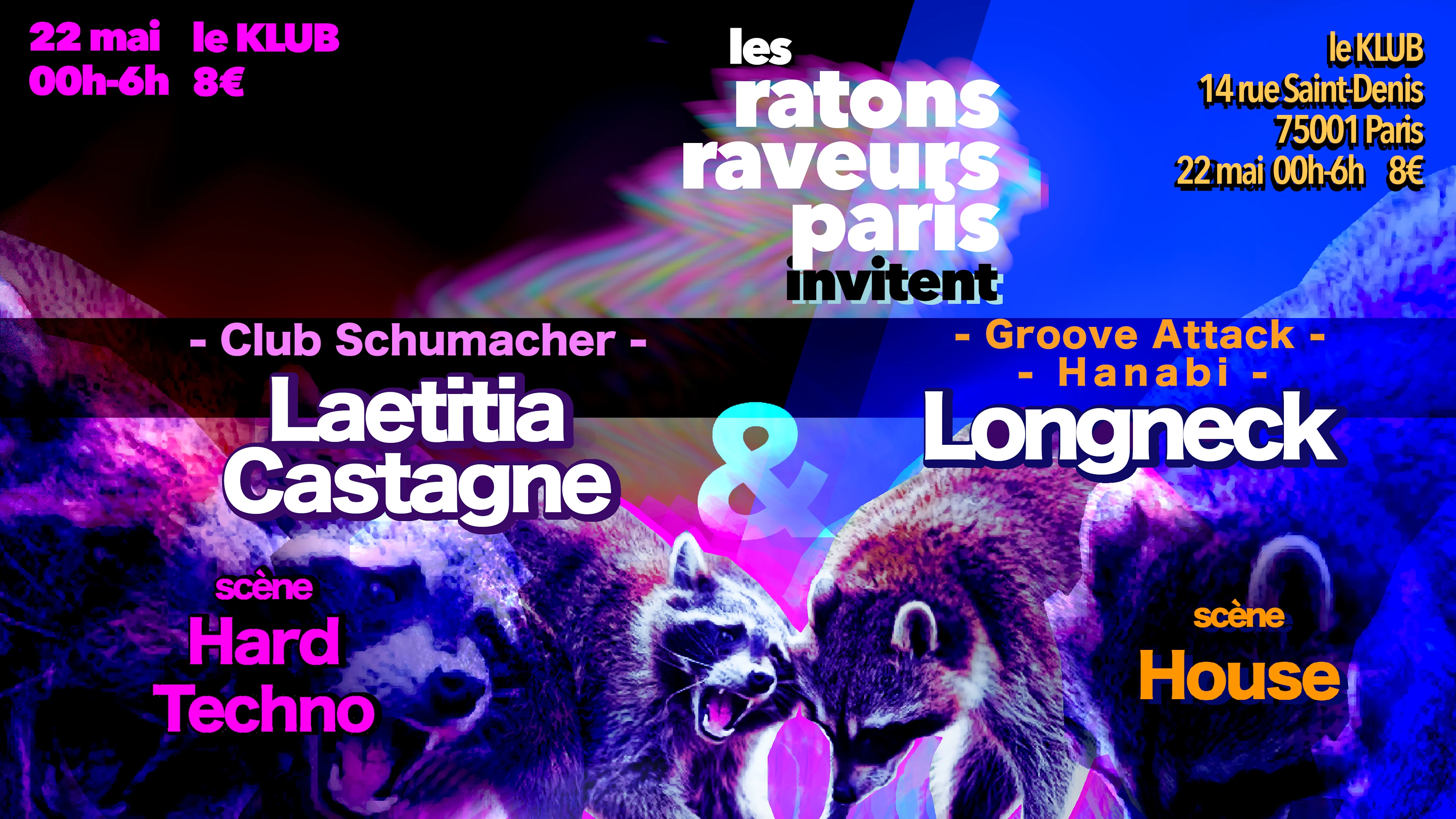 Ratons Rave @Klub