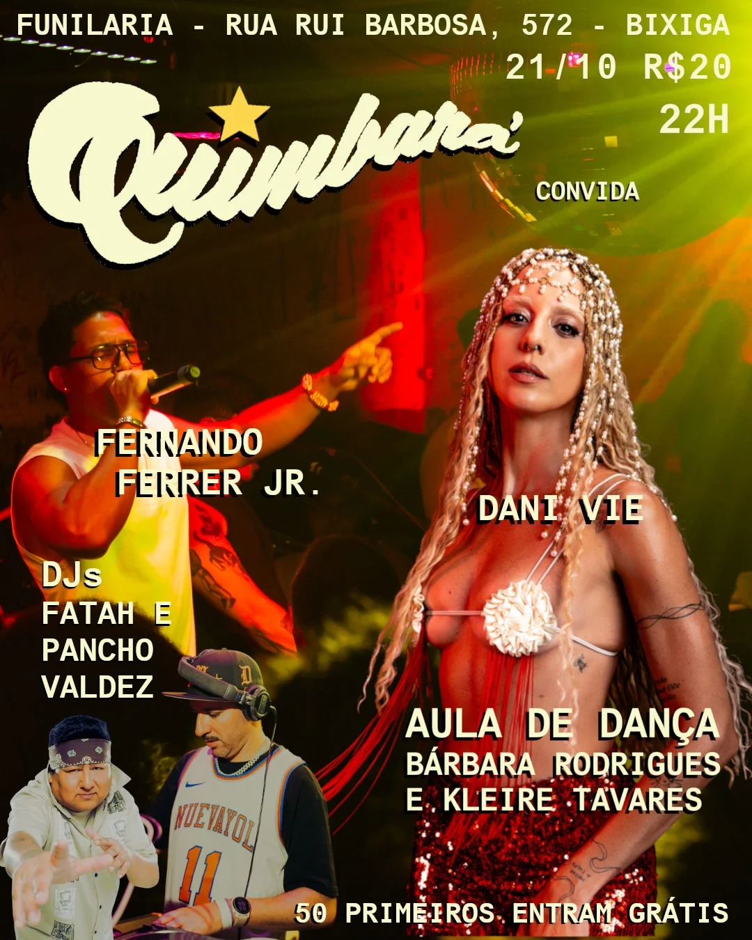 Quarta Latina Com Banda Quimbará Na Funilaria - 21/10