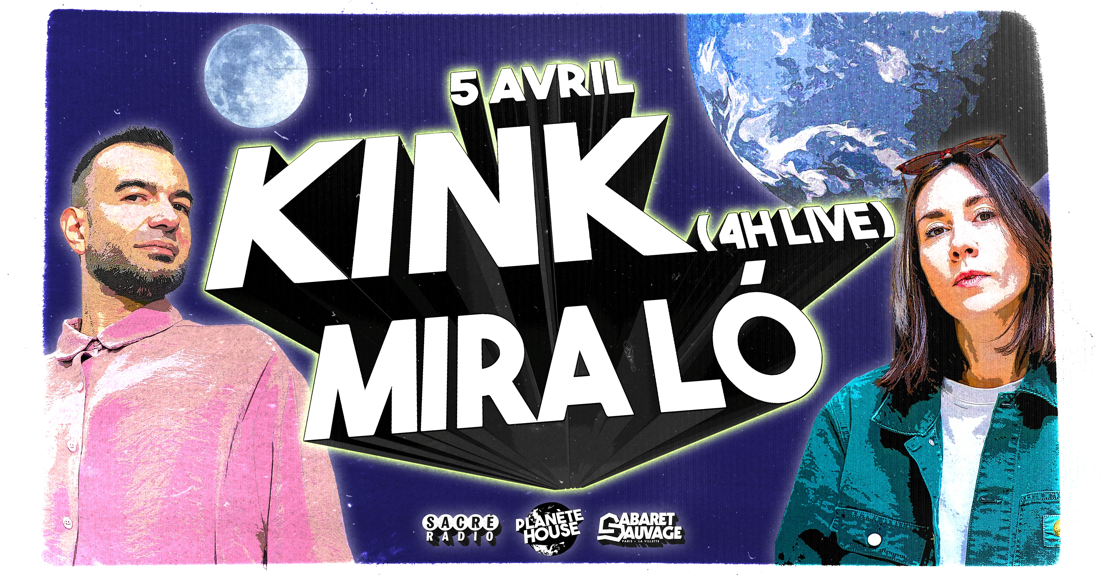 Planète House : Kink (Live) & Mira Ló