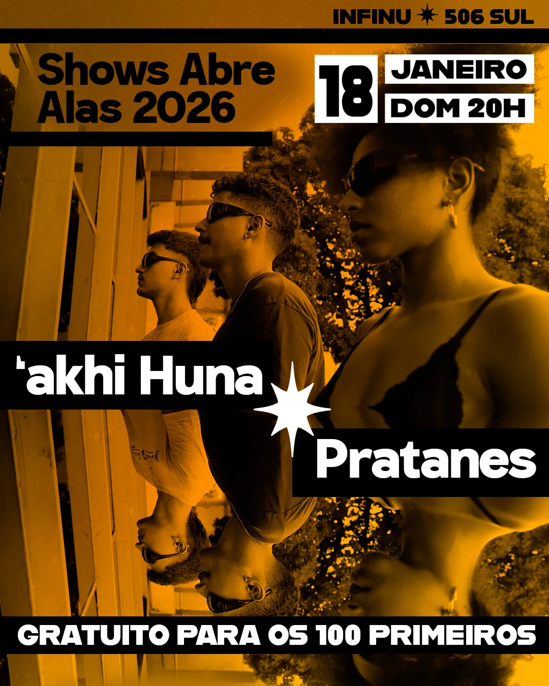 Infinu Recebe Akhi Huna + Pratanes
