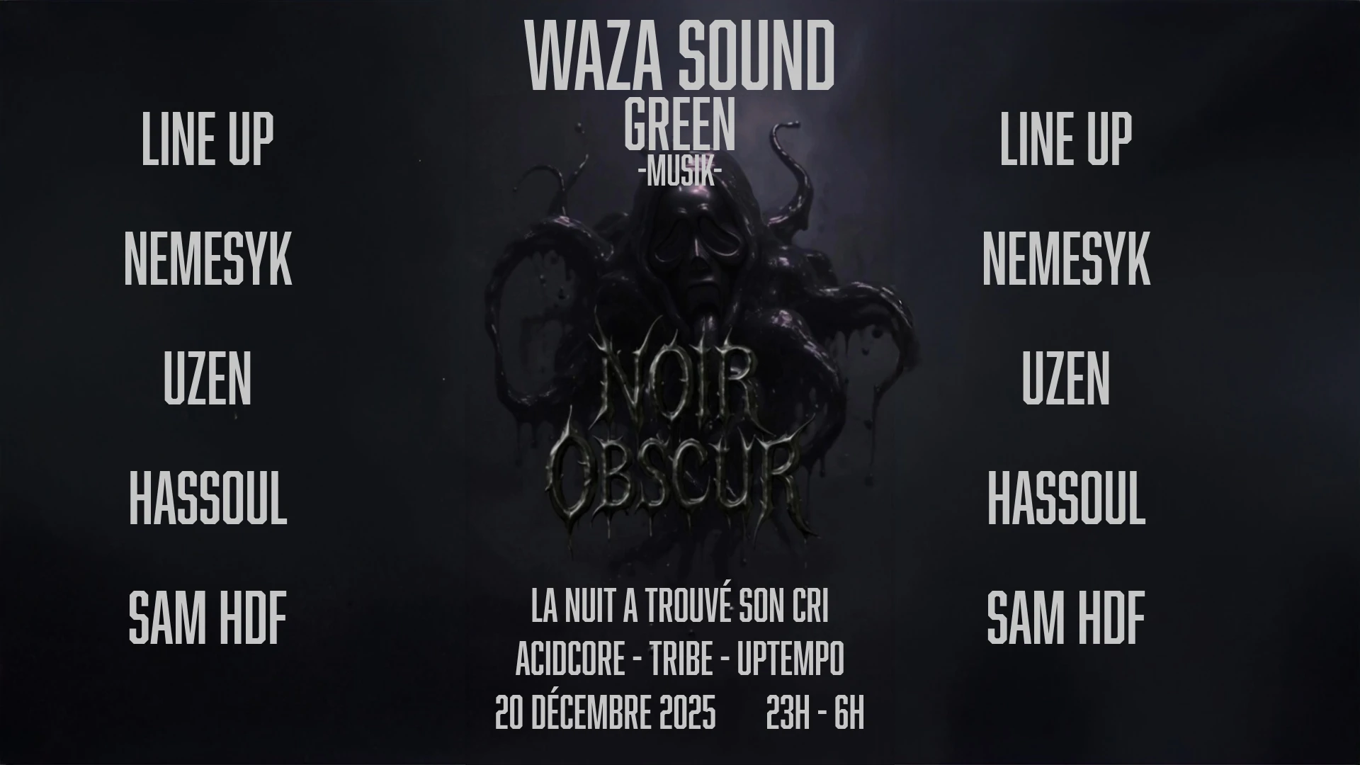 Waza Noir Obscur