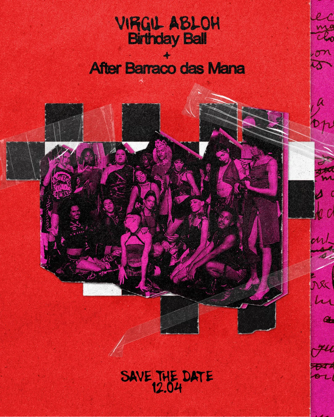 Virgil Abloh Birthday Ball  Barraco Das Manas