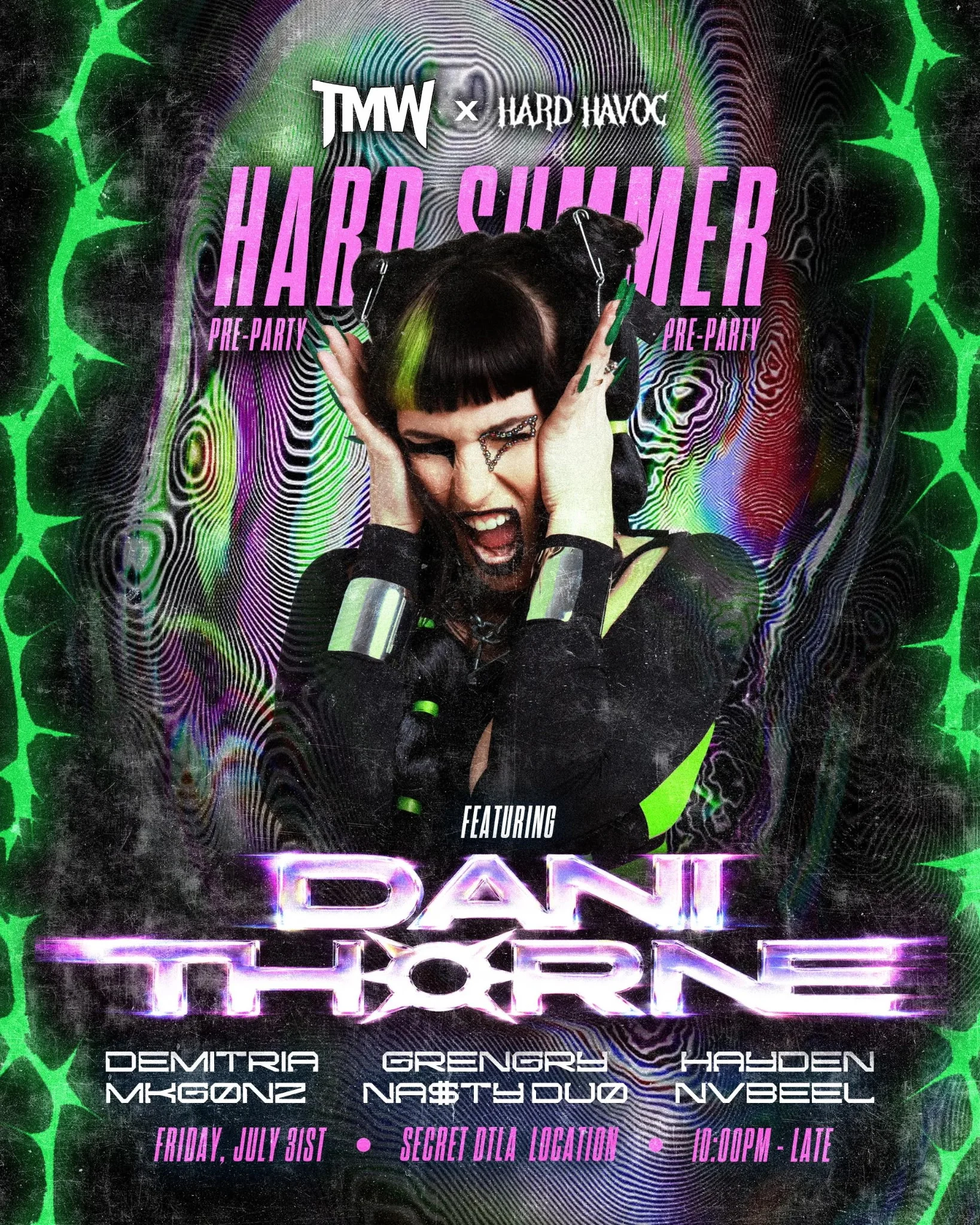 Hard Summer Pre-Party With Dani Thorne : Hard Havoc X Tmw