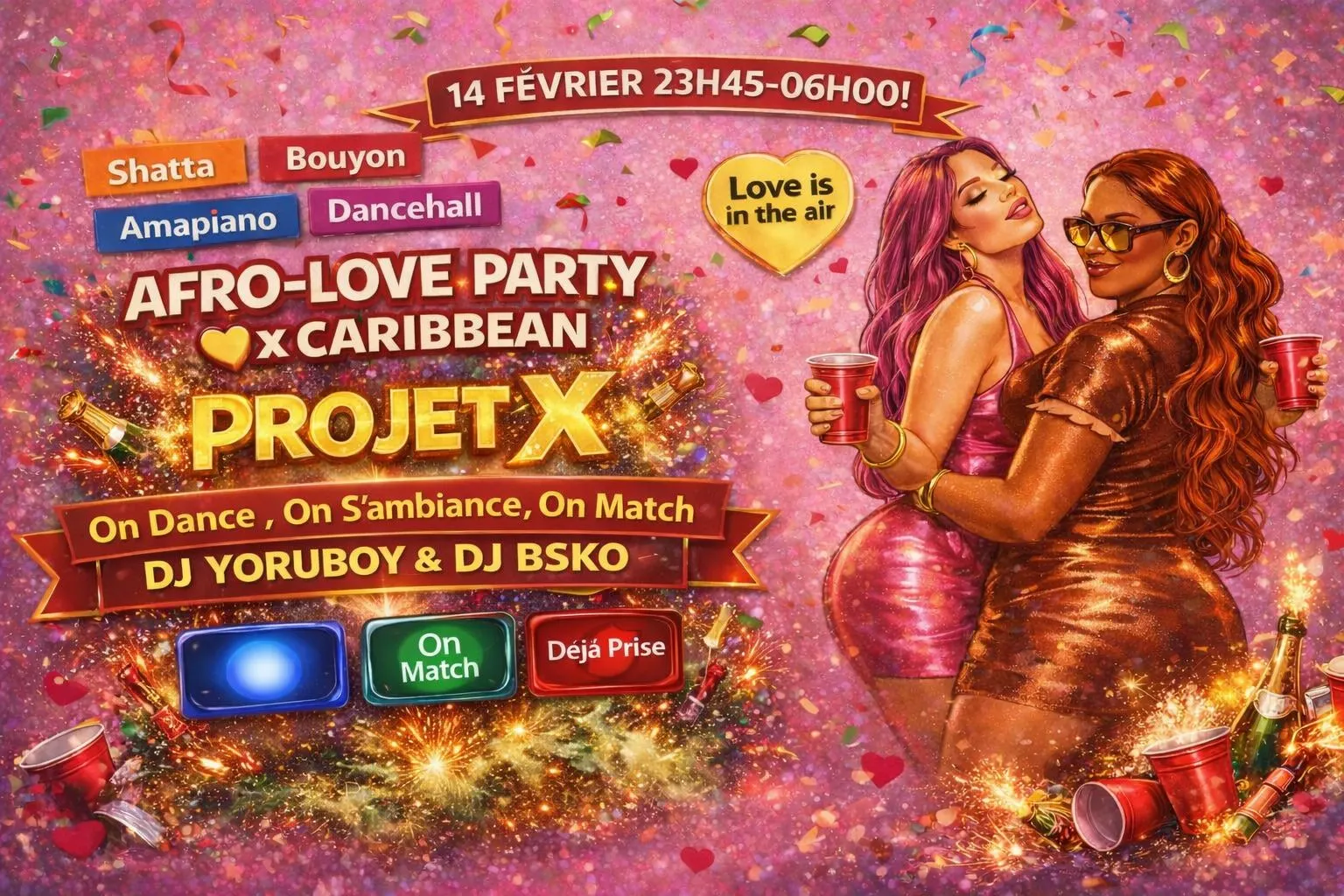 Afro-Love Party X Caribbean Projet X