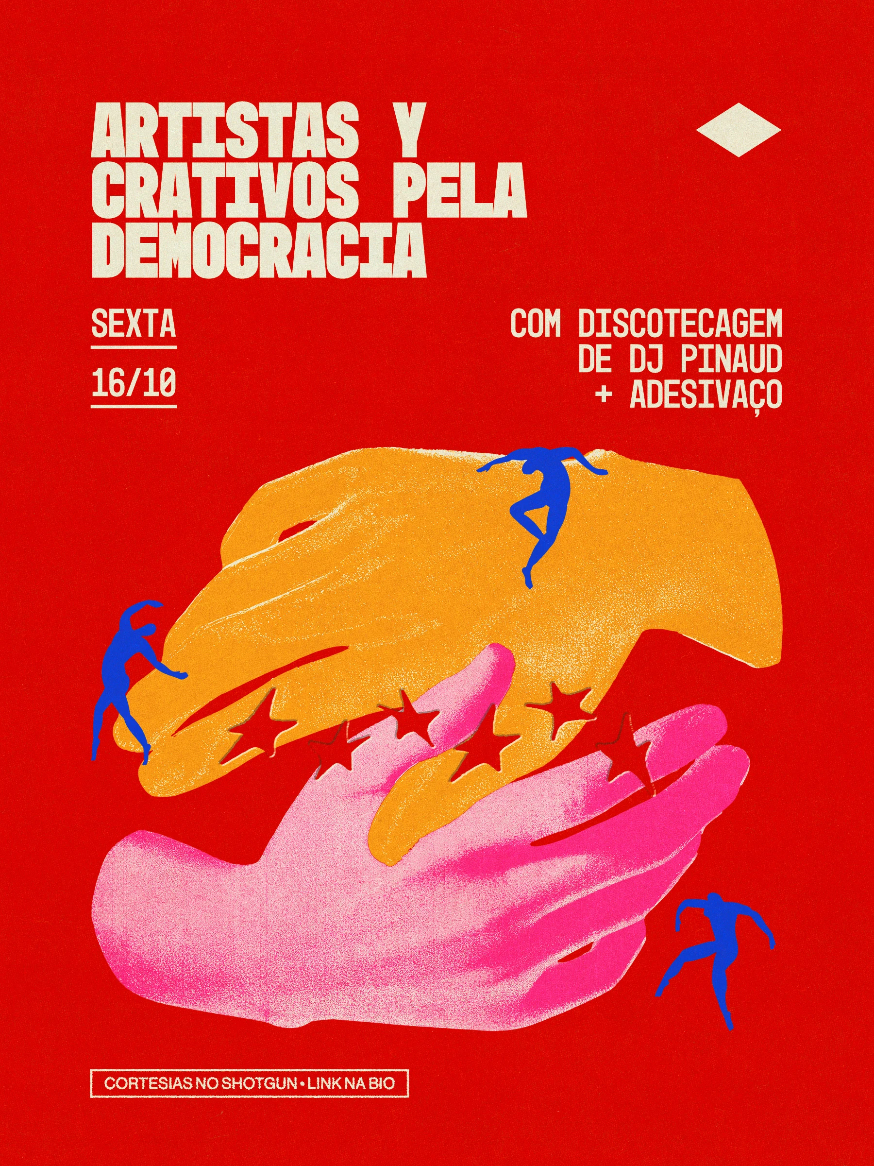 Artistas E Criativos Pela Democracia Com Pinaud