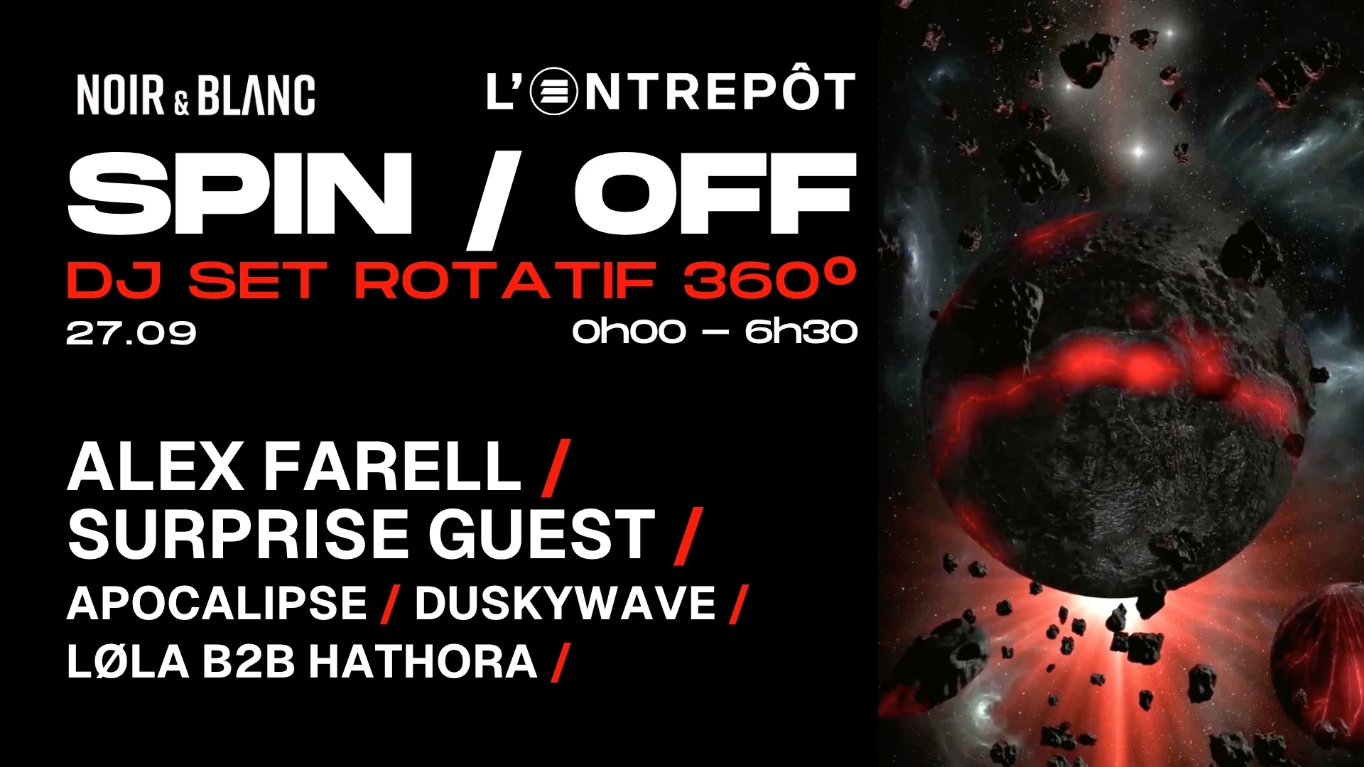 Noir & Blanc - Spin/Off #2 / Alex Farell / Duskywave
