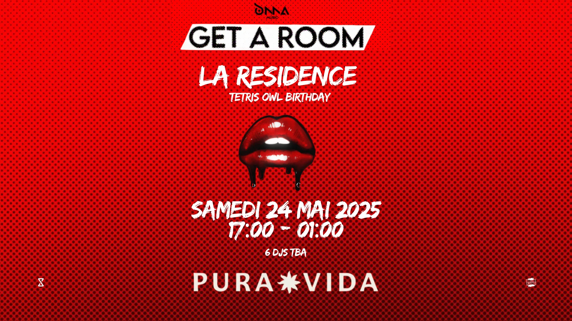 Get A Room - La Residence - Pura Vida