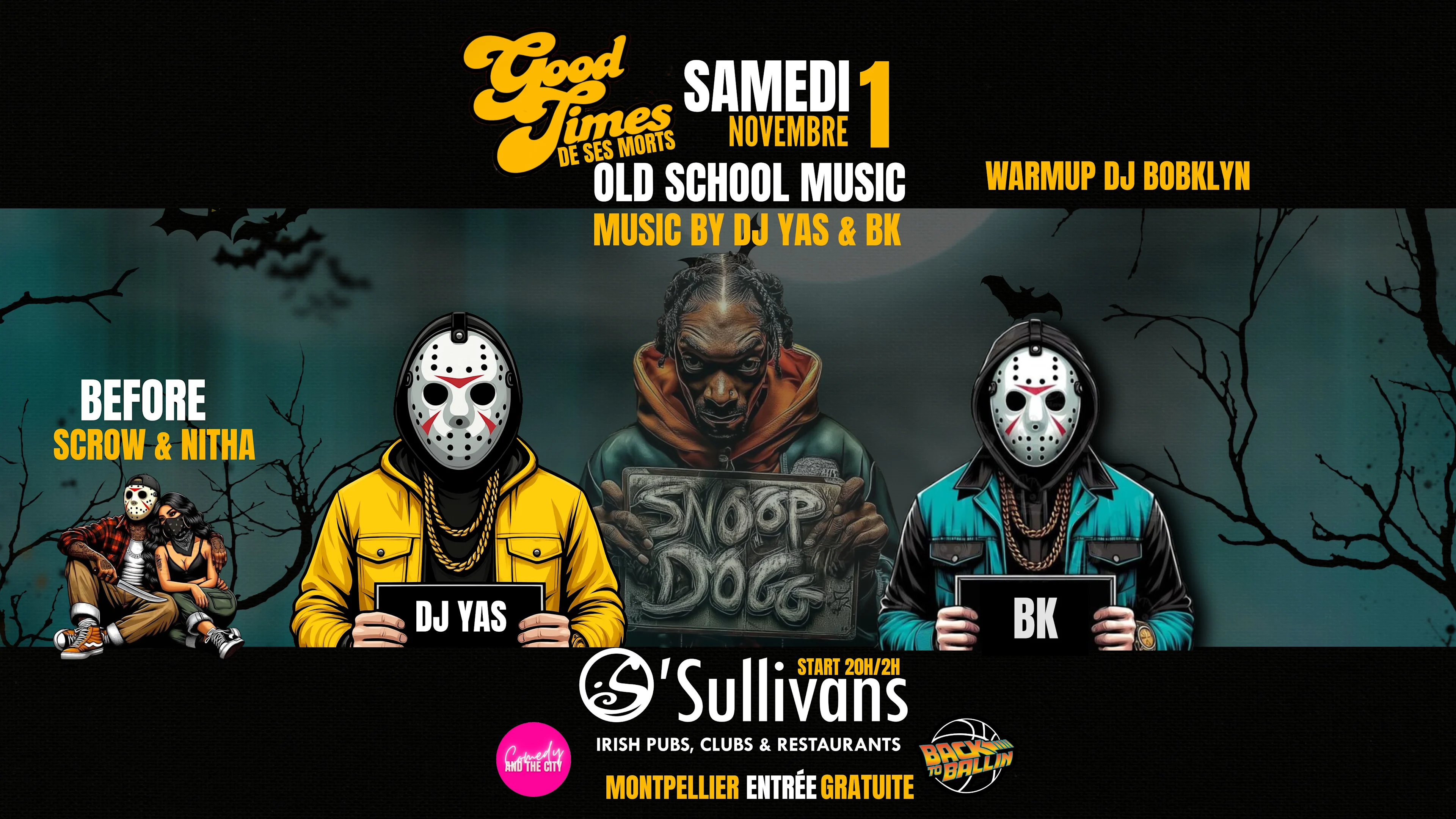 Good Times Novembre - O'sullivans Pub Montpellier