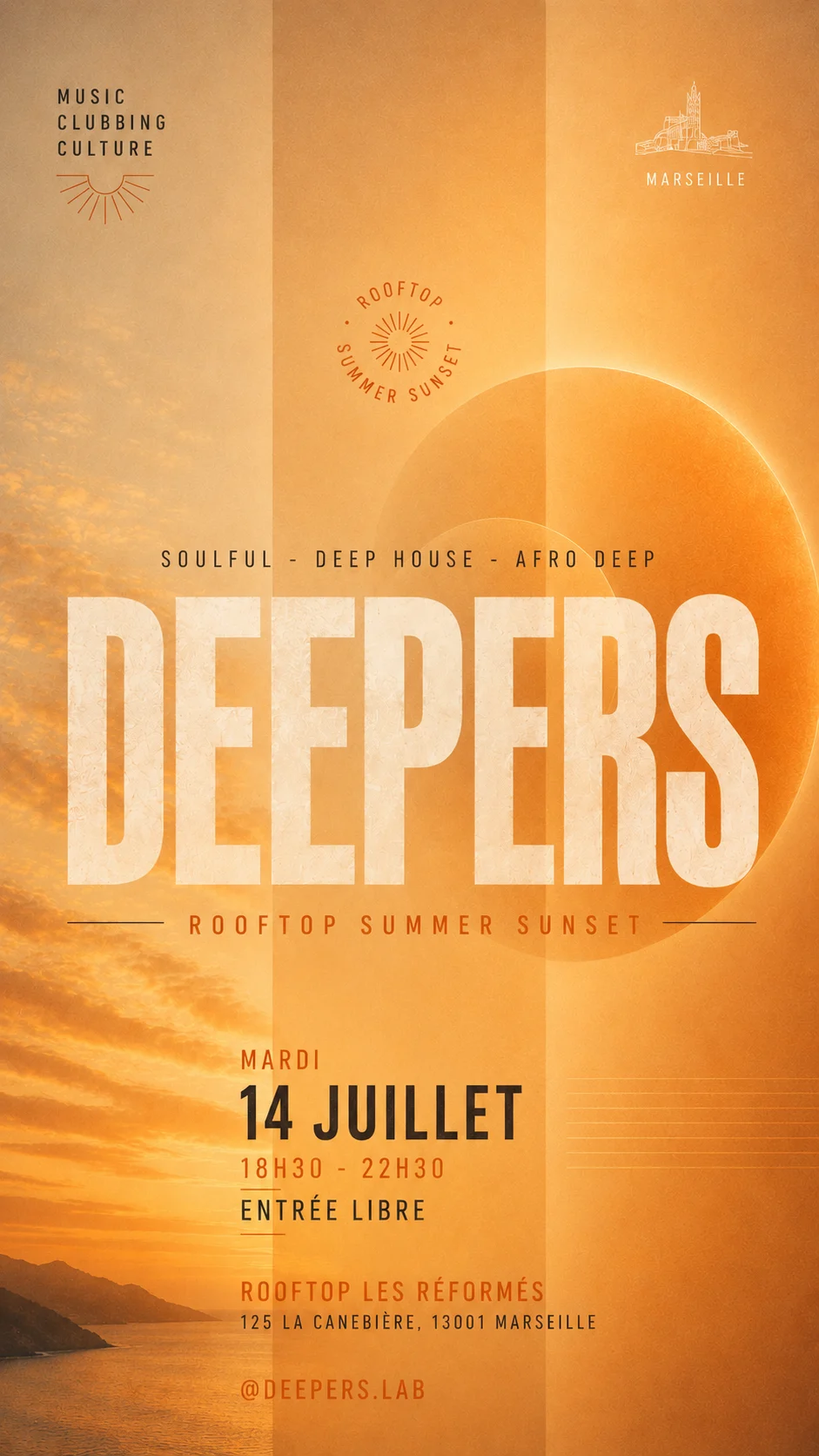 Deepers - Rooftop Les Reformes