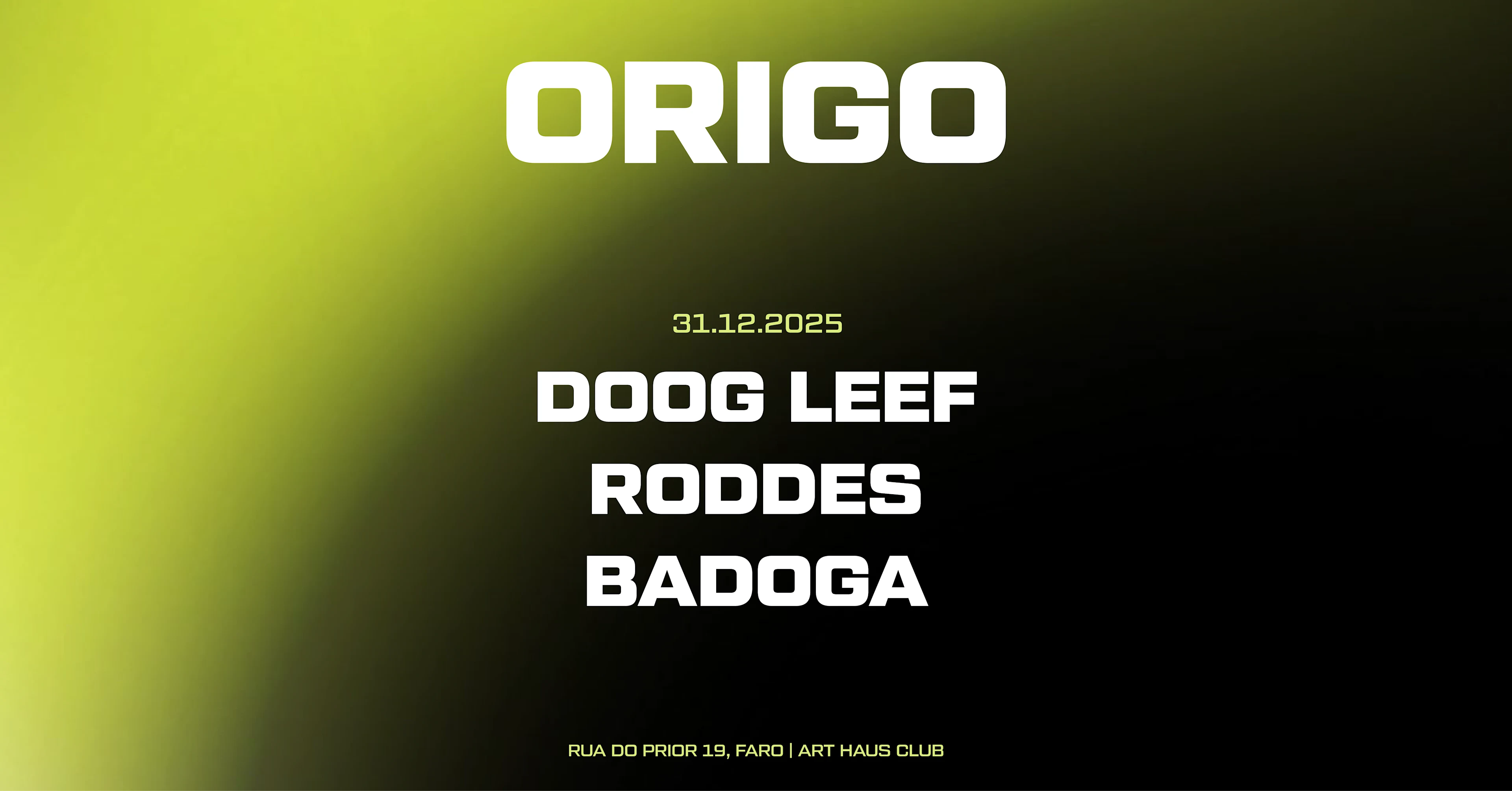 Origo 2025 - 2026 | Art Haus Club